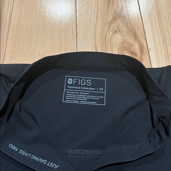 Figs Black Set with Blue Accents - Picture 5 of 5